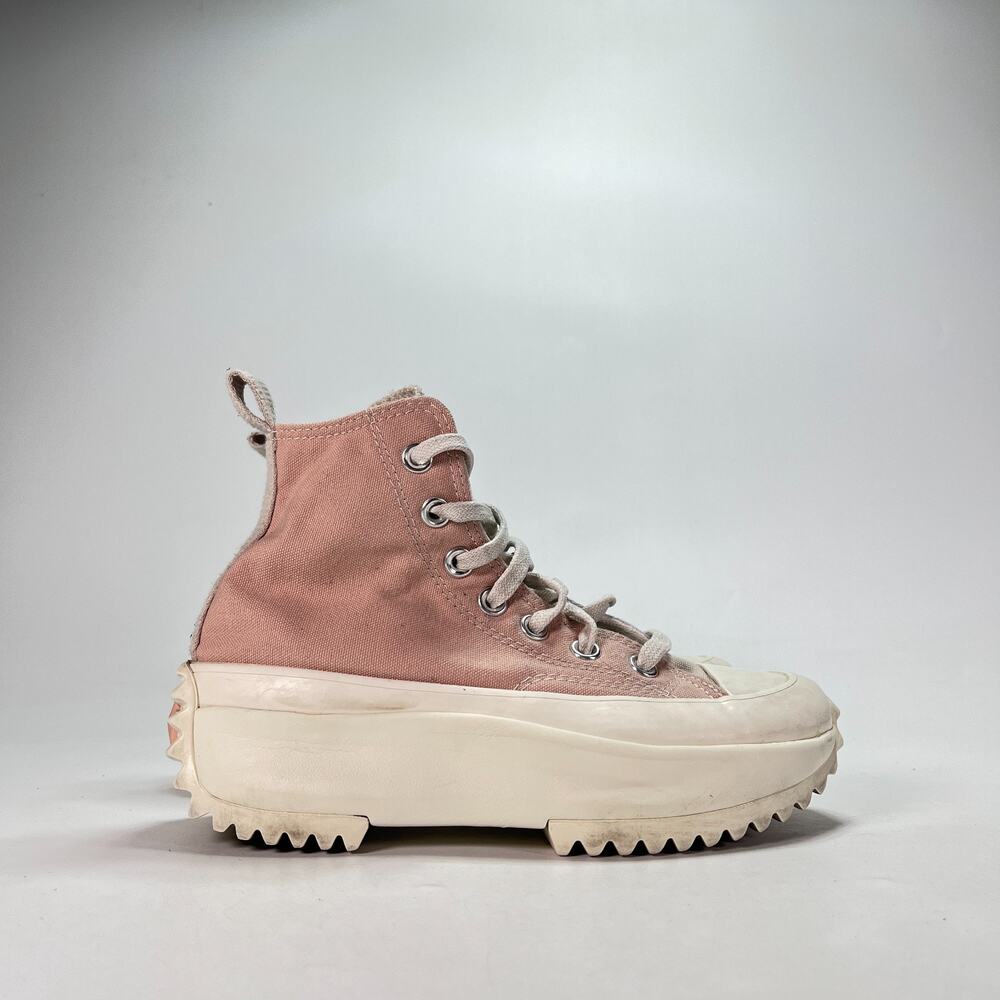Converse Run Star Hike Platform Pink Purple Sneakers A01582C Youth Size 3